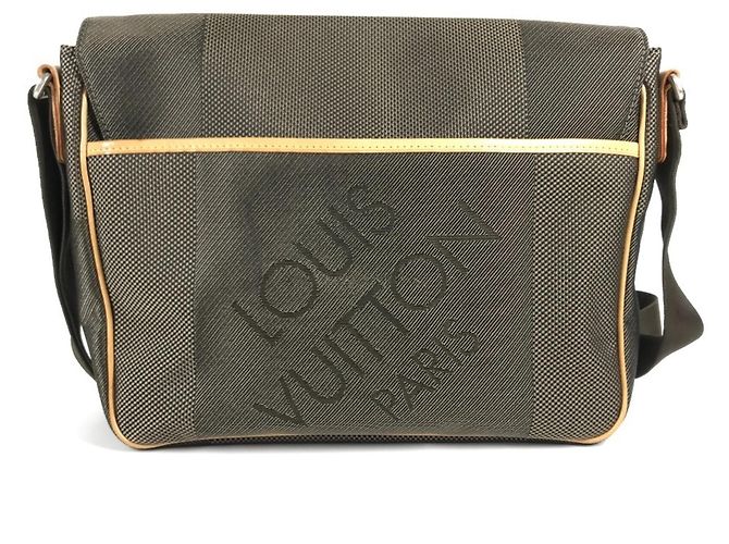 Borsa Louis Vuitton Damier Geant Petit Messager - vista 2