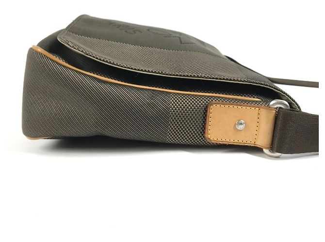 Borsa Louis Vuitton Damier Geant Petit Messager - vista 3