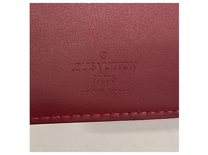 Portafoglio Tri-fold Louis Vuitton in Pomme d'Amour - vista 4