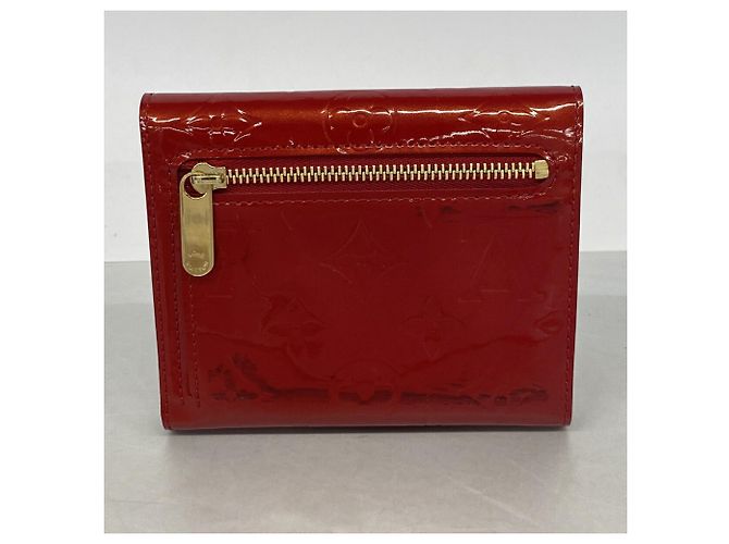 Portafoglio Tri-fold Louis Vuitton in Pomme d'Amour - vista 8