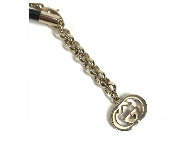 Collana lunga Marina Gucci con logo GG e cuore di strass - vista 11