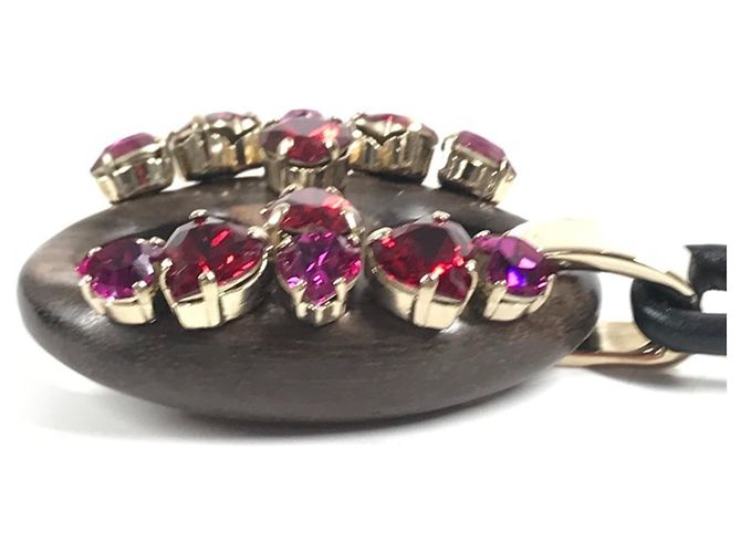 Collana lunga Marina Gucci con logo GG e cuore di strass - vista 4