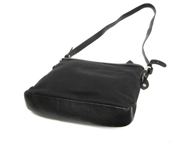 Bulgari Bvlgari Open Hobo Leather Medium Nero - vista 2
