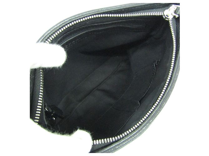 Bulgari Bvlgari Open Hobo Leather Medium Nero - vista 3