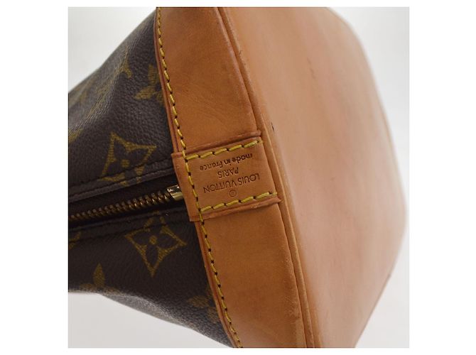 Louis Vuitton Vintage Alma Monogram Canvas PM Braun - Ansicht 4