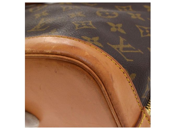 Louis Vuitton Vintage Alma Monogram Canvas PM Braun - Ansicht 7