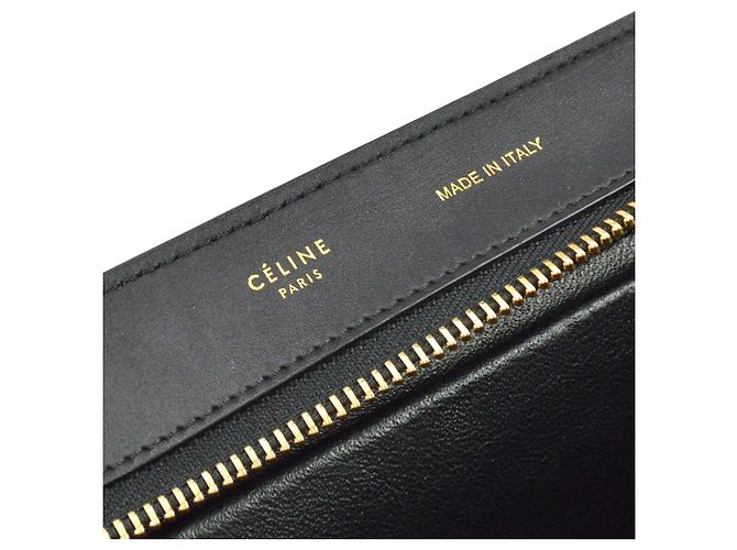 Céline Celine Tricolor Trapeze Leather Medium - vista 4