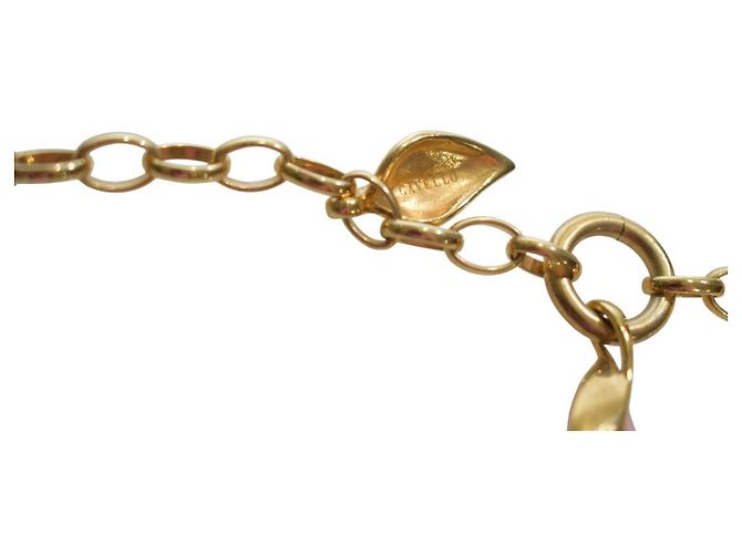 Autre Marque Collar GAVELLO Milan Plata Chapada Oro Esmalte Rosa Dorado - vista 11