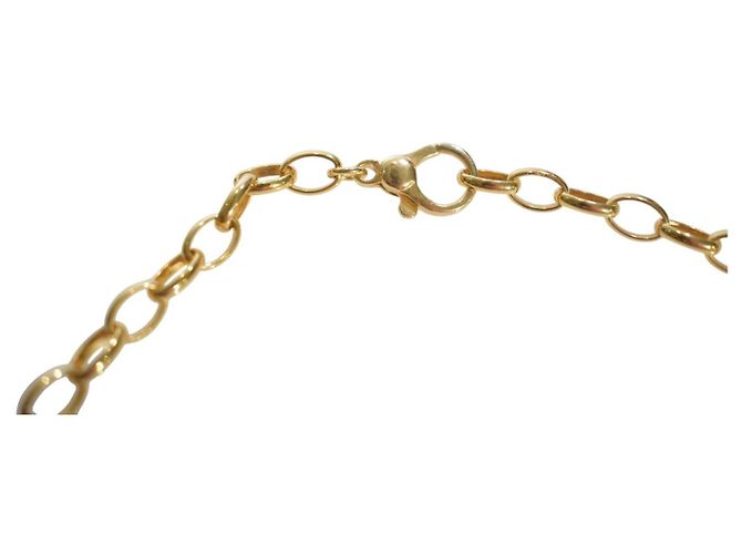 Autre Marque Collar GAVELLO Milan Plata Chapada Oro Esmalte Rosa Dorado - vista 6