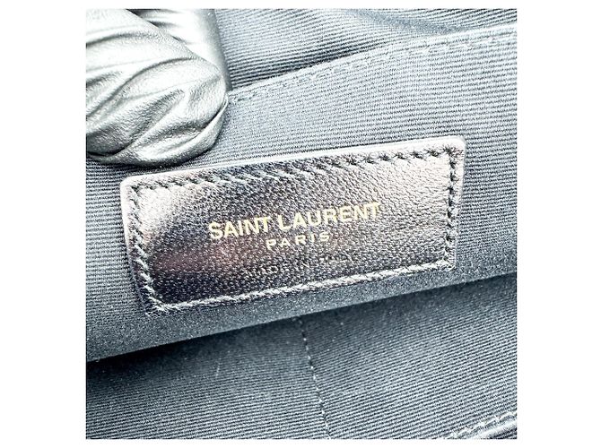 Autre Marque Saint Laurent Puffy Zip Patent Large - vista 6