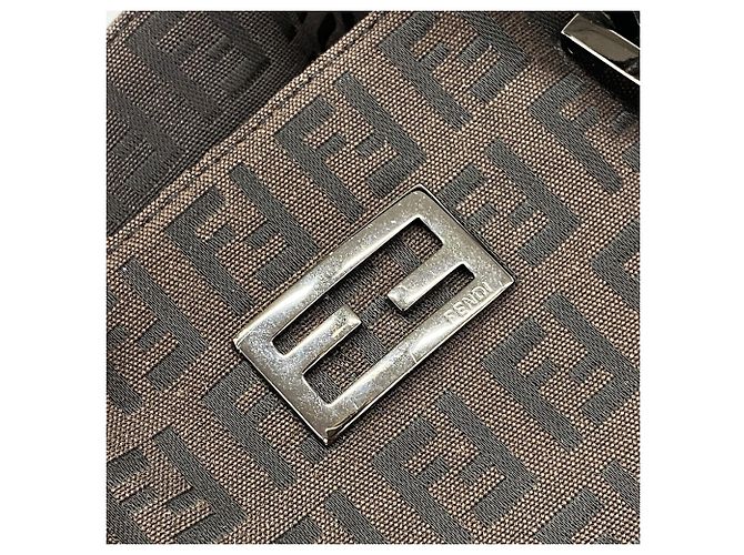 Bolso Tote Fendi Marrón Oscuro - vista 10