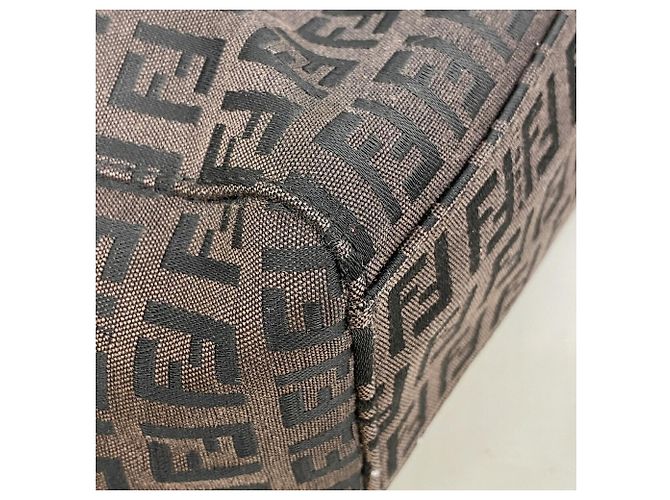 Bolso Tote Fendi Marrón Oscuro - vista 7
