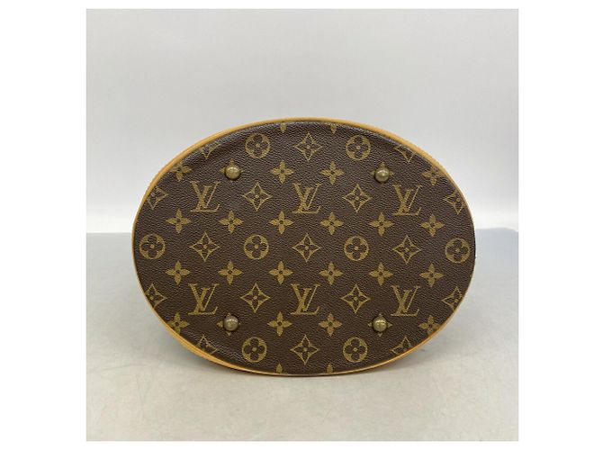 Borsa Tote Louis Vuitton Monogram Bucket GM - vista 3