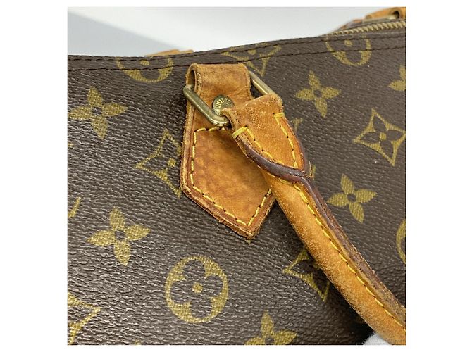 Sac à main Louis Vuitton Monogram Speedy 35 - vue 10