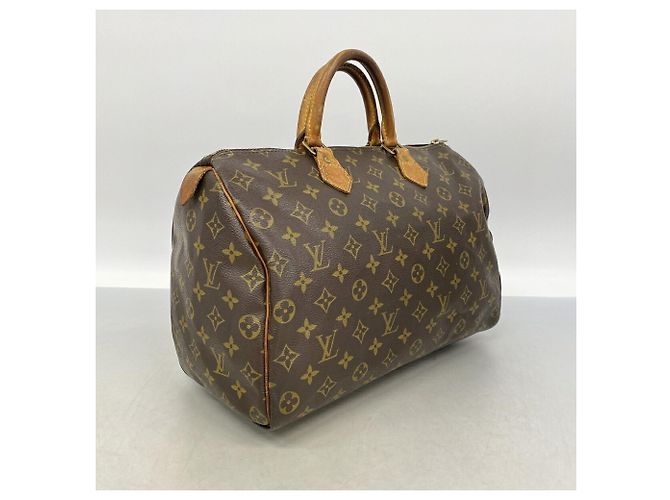 Sac à main Louis Vuitton Monogram Speedy 35 - vue 2