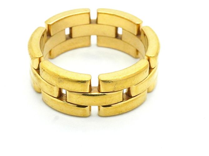 Anel Cartier Maillon Panthère 3 filas - vista 3
