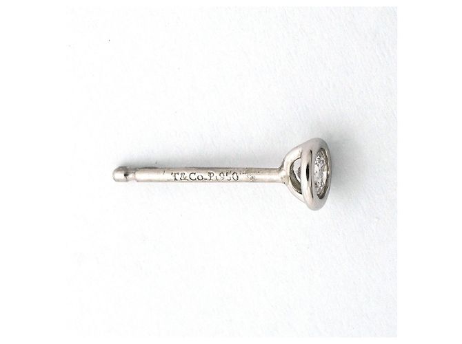 Autre Marque Tiffany & Co. By the Yard Platin-Stecker-Ohrringe - Ansicht 5