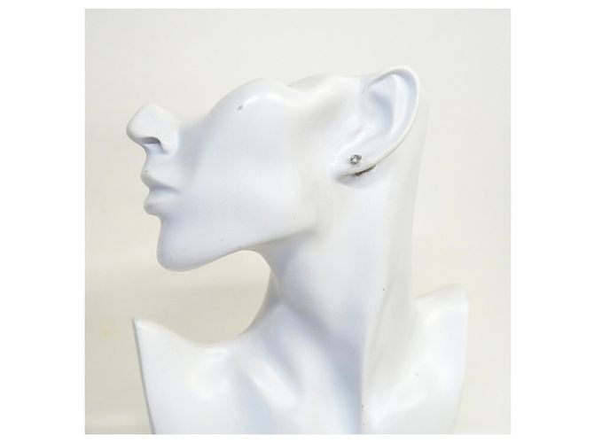 Autre Marque Tiffany & Co. By the Yard Platin-Stecker-Ohrringe - Ansicht 7