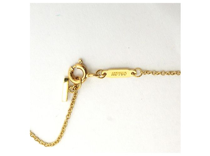 Autre Marque Collar Tiffany & Co. T Smile Large en Oro Amarillo 18K - vista 5