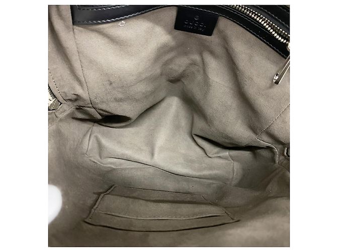 Gucci Black Leather Backpack - view 4