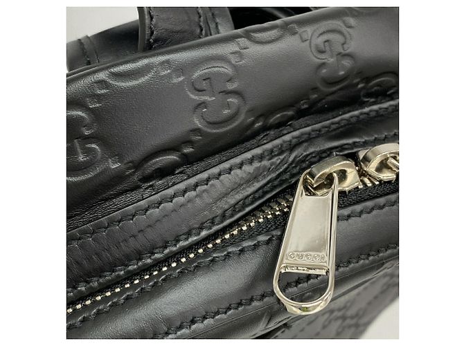 Gucci Black Leather Backpack - view 8