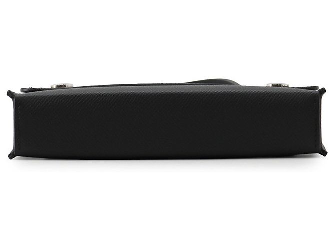 Hermès Hermes Black Epsom Leather Shoulder Wallet - view 3