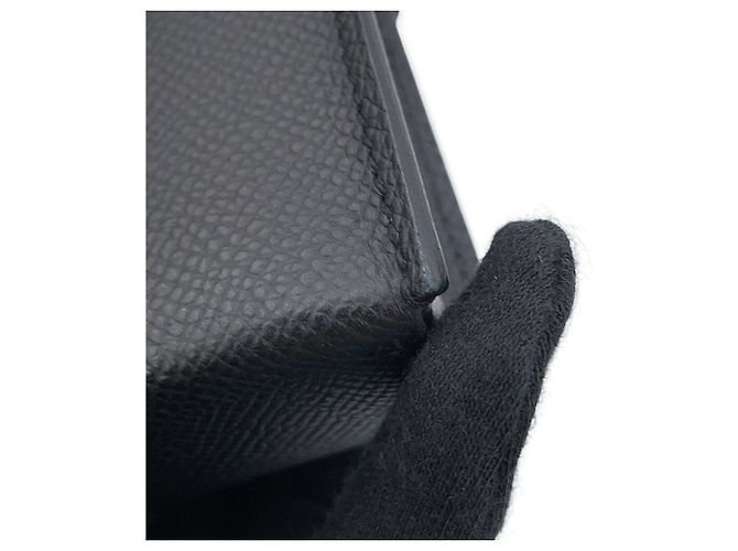Hermès Hermes Black Epsom Leather Shoulder Wallet - view 7