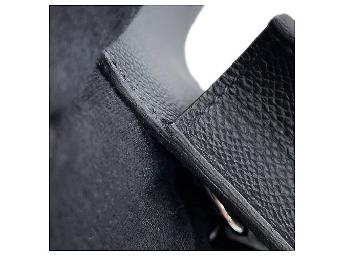 Hermès Hermes Black Epsom Leather Shoulder Wallet - view 8