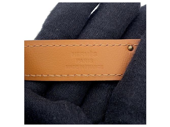 Hermès Hermes Kelly Gürtel aus Epsom Leder Gold - Ansicht 11