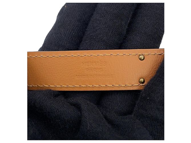 Hermès Hermes Kelly Belt in Black Epsom Leather - view 10