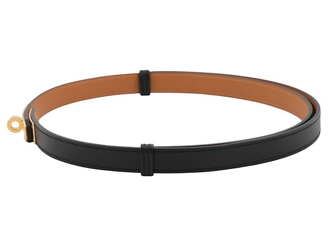 Hermès Hermes Kelly Belt in Black Epsom Leather - view 2