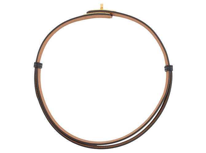 Hermès Hermes Kelly Belt in Black Epsom Leather - view 3