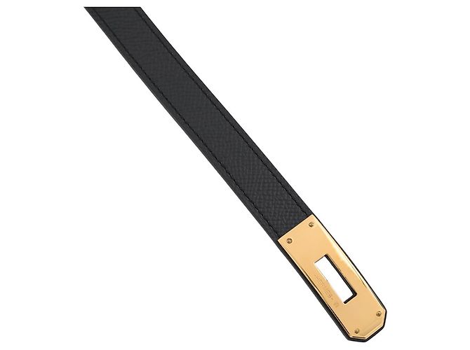 Hermès Hermes Kelly Belt in Black Epsom Leather - view 5