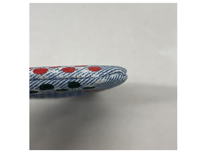 Louis Vuitton Münzbeutel in Blue Damier Denim - Ansicht 7