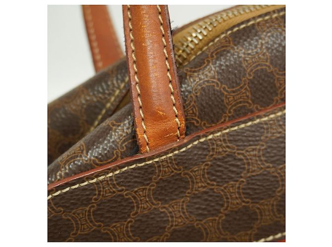 Céline Bolsa Celine Macadam Brown - vista 8