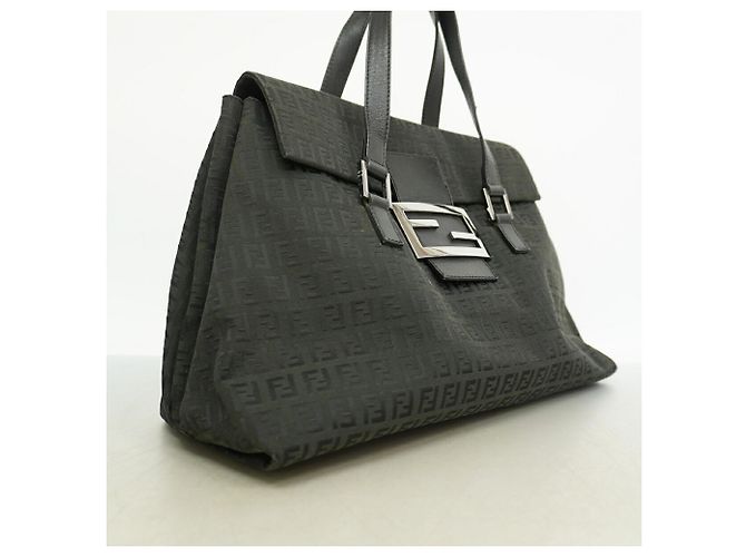 Borsa a mano Fendi Zucchino in nylon e canvas - vista 2