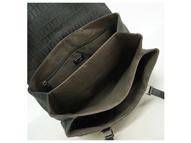 Borsa a mano Fendi Zucchino in nylon e canvas - vista 4