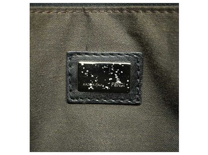 Borsa a mano Fendi Zucchino in nylon e canvas - vista 5