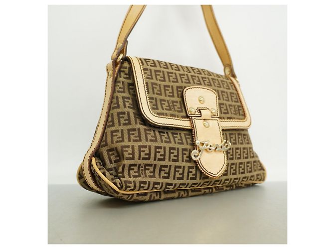 Borsa a Tracolla Fendi Zucchino - vista 2