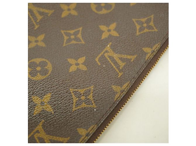 Louis Vuitton Monogram Pochette Accessoires Bag/Pouch Castaño - vista 8
