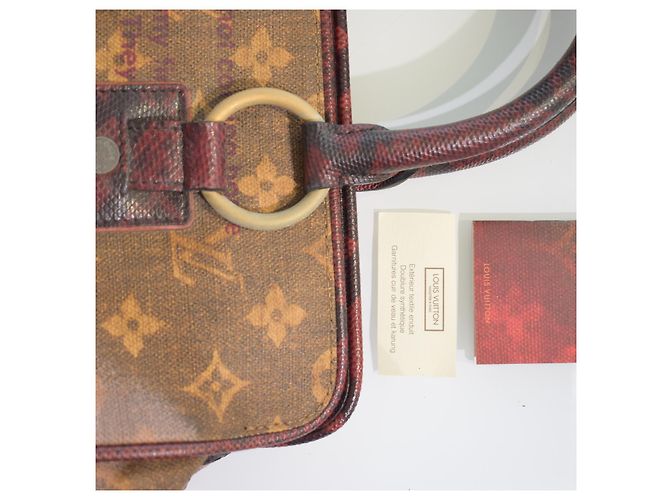Louis Vuitton x Richard Prince Borsa Graduate Monogram Jokes - vista 19