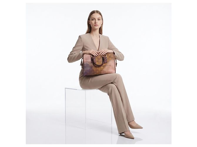 Louis Vuitton x Richard Prince Borsa Graduate Monogram Jokes - vista 4