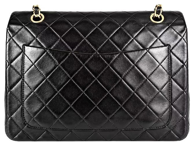Chanel Classic Timeless Double Flap Quilted Lambskin Medium - Ansicht 2