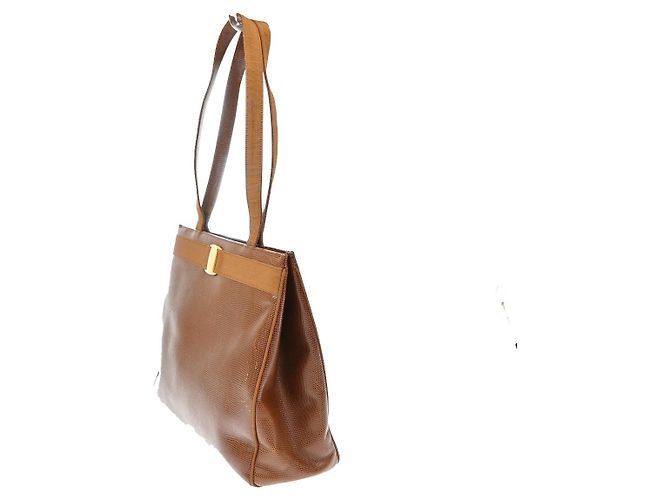 Tote Salvatore Ferragamo Vala in pelle goffrata - vista 3