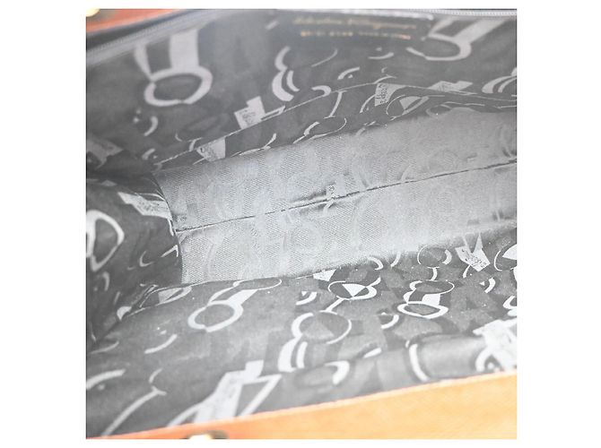 Tote Salvatore Ferragamo Vala in pelle goffrata - vista 5