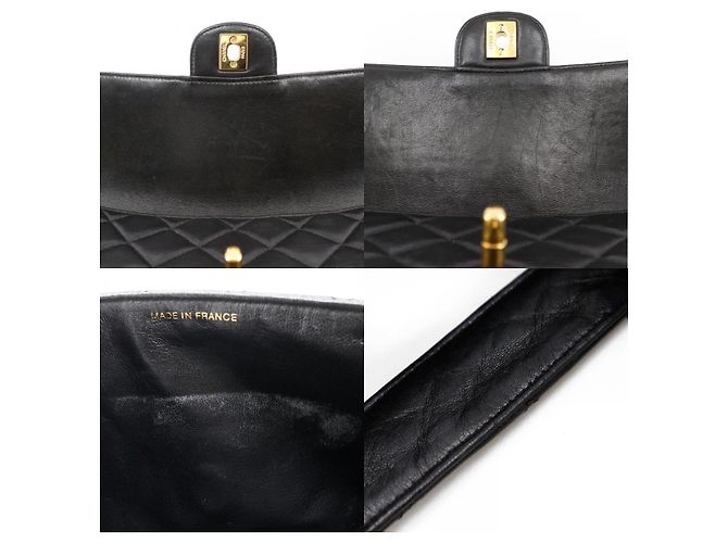 Chanel Vintage Double Sided Quilted Lambskin Large - Ansicht 5