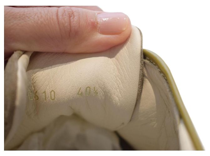 Christian Dior Sneakers da guida Cannage pelle e camoscio - vista 11