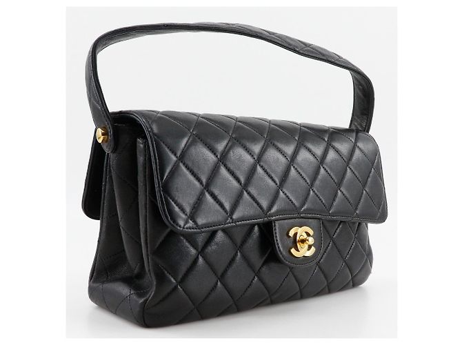 Chanel Vintage Double Sided Quilted Lambskin Large - Ansicht 3