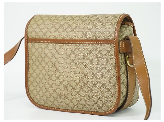 Edge Céline Celine Vintage Macadam Canvas and Leather - Ansicht 2
