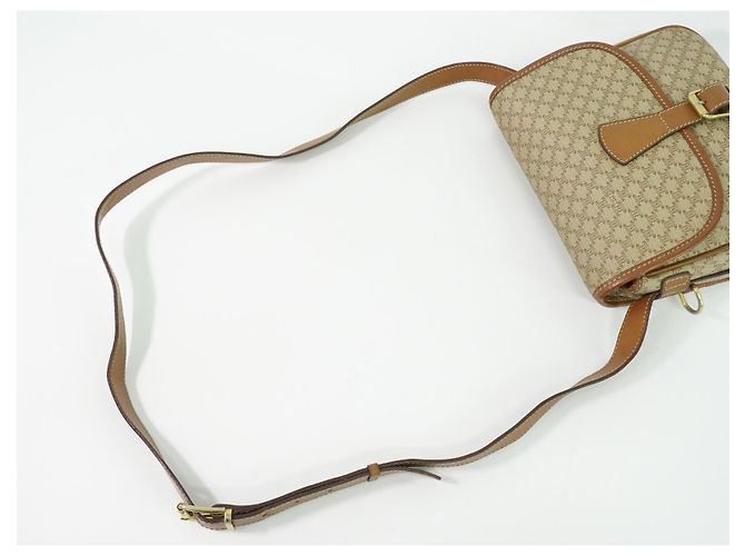 Edge Céline Celine Vintage Macadam Canvas and Leather - Ansicht 7